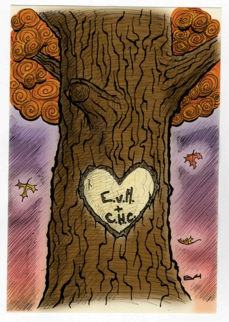 Doodle 260 - Wooden Heart